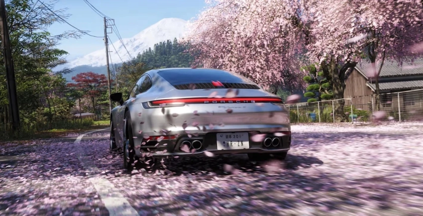 Свежие скриншоты Forza Horizon 6 посвятили атмосферным сезонам в Японии